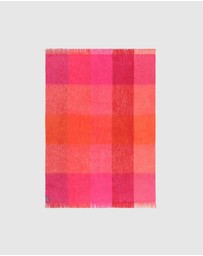 St Albans - Mohair Throw Carnivale
