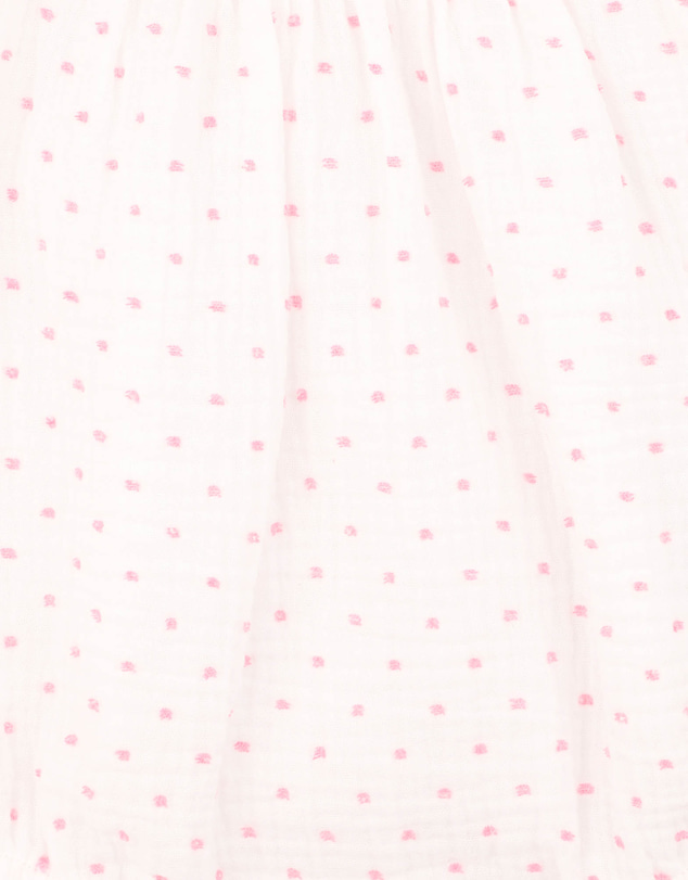 Bebe by Minihaha - Paradiso Pink Dobby Bodysuit