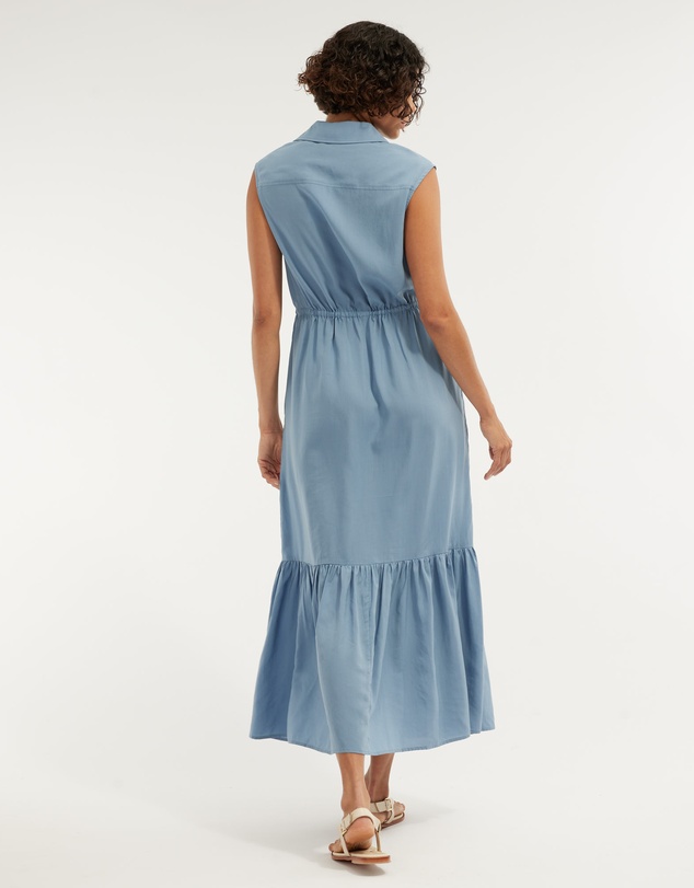 Amelius - Kate Buttoned Maxi Dress