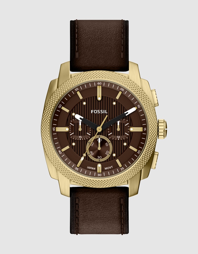 Fossil - Machine Brown Chronograph Watch
