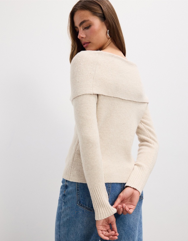 The Fated - Sammy Off Shoulder Knit Top