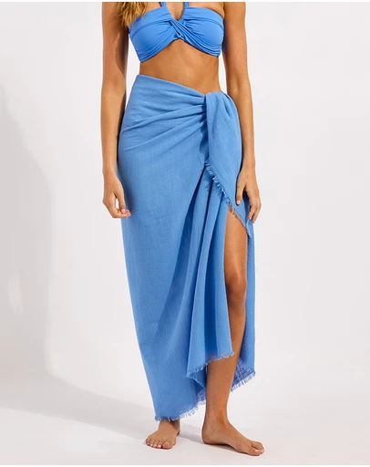 Seafolly - Textured Cotton Beach Wrap