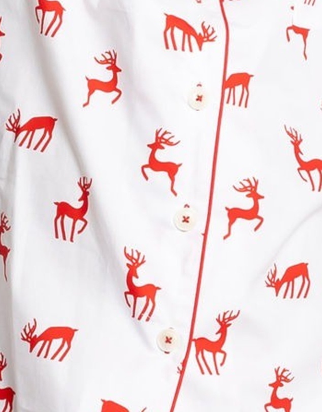 Sant And Abel - Women's Reindeer Red Short PJ Set