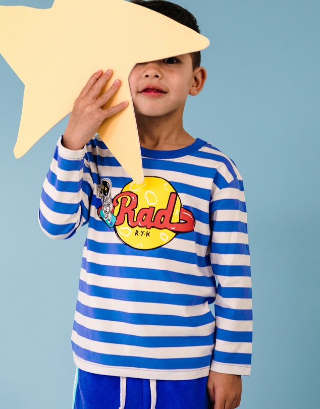 Rock Your Kid - Planet Rad Stripe Long Sleeve T-Shirt