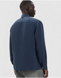 rag & bone - Dalton Jacquard Long Sleeve Shirt