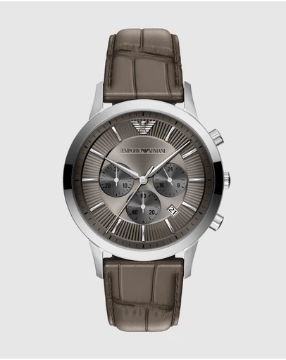 Emporio Armani - Gray Chronograph Watch