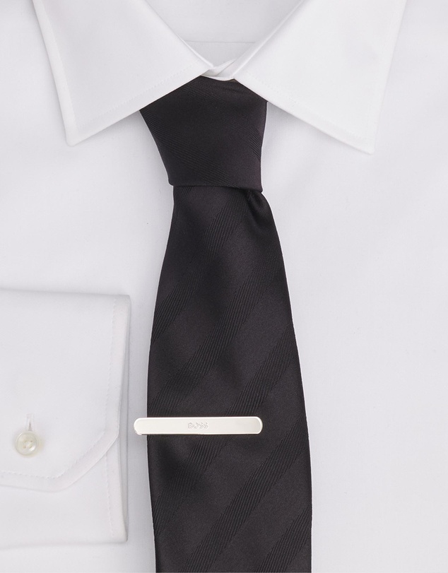 BOSS - Engraved Logo Tie Clip