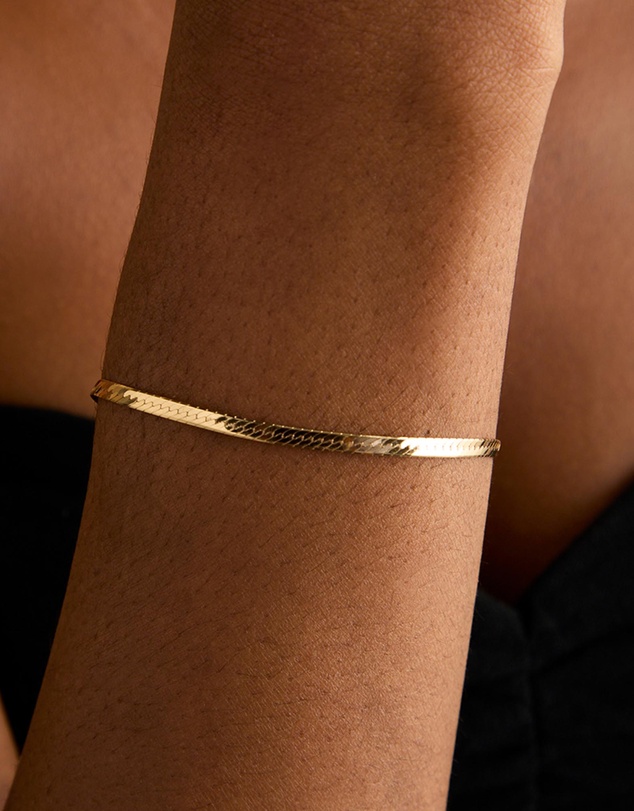 Astrid & Miyu - Snake Chain Bracelet