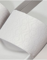 Calvin Klein - Logo Jacquard Slides