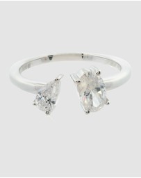 Georgini - Georgini Chic Noel Toi Et Moi Silver Ring