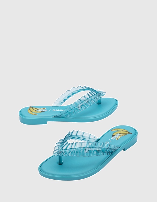 Melissa - MELISSA FLIP FLOP SLIM + GANNI