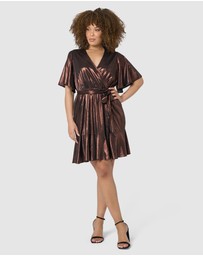 Pink Dusk by Curve Project - I Got You Mini Dress