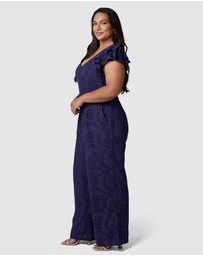 Something 4 Olivia - Layla Broderie Jumpsuit