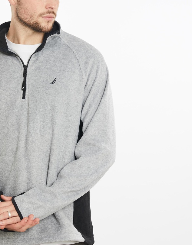Vintage by The Real Deal - Pre Loved - Vintage Nautica Quarter Zip Fleece Sweatshirt