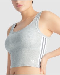 adidas Originals - Adicolor Comfort Flex Cotton Padded Cami Crop Top