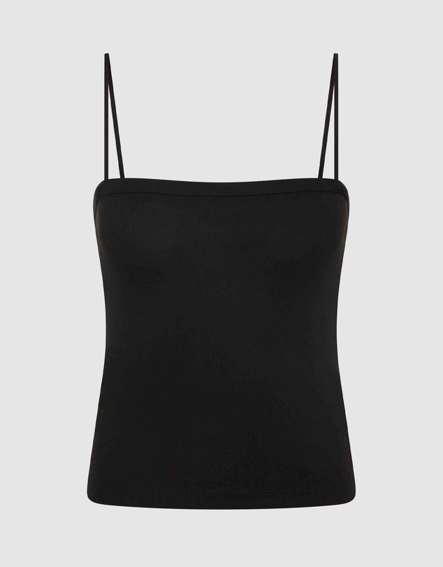 St. Agni - Organic Cotton Square Neck Camisole
