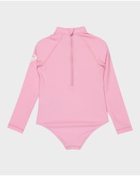 Roxy - Girls 2 to 7 Heater Long Sleeve One Piece Rash Vest