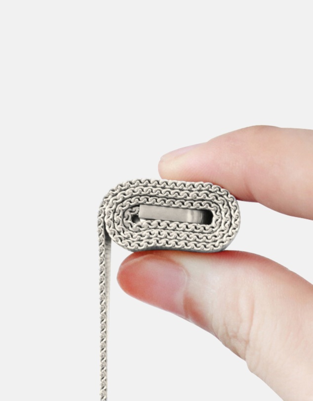 Friendie - Stainless Steel Woven Mesh Loop Band - The Melbourne - Apple Watch Compatible