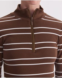 Sportscraft - Lucy Zip Funnel Neck Top