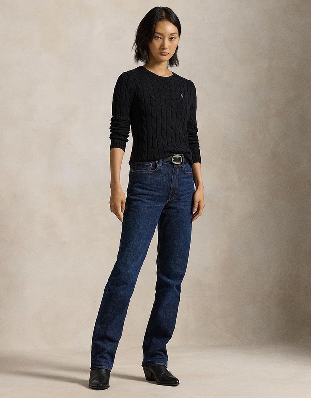 Polo Ralph Lauren - Cable-Knit Cotton Crewneck Sweater
