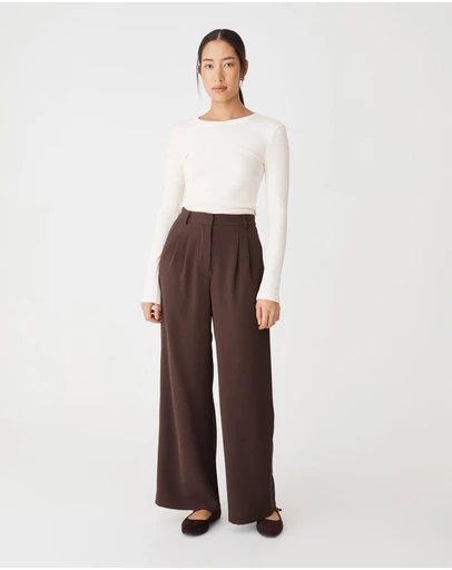 Forcast - Rumy Wide Leg Tailored Pants