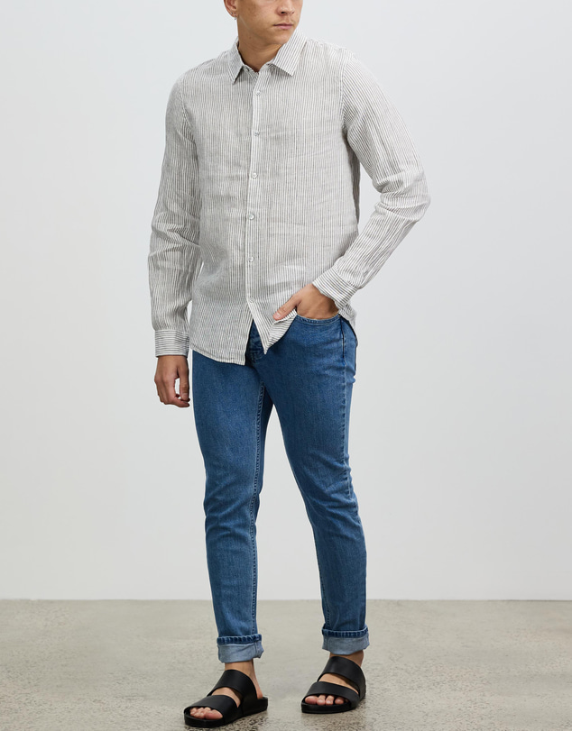 Assembly Label - Casual Long Sleeve Shirt