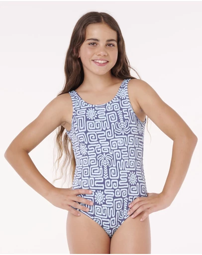 Rip Curl - Sunset Luau One Piece - Girls (8-14 years)