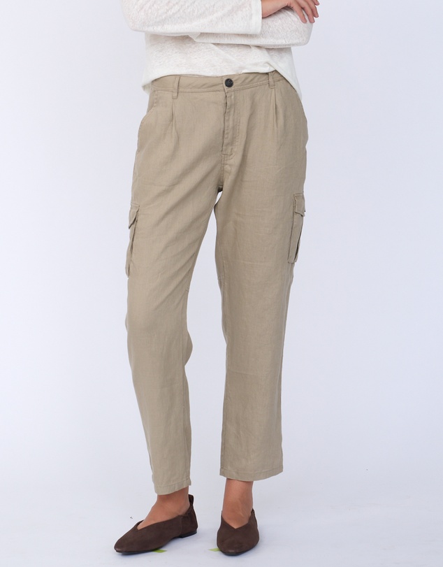 Amelius - Jordan Linen Tapered Pant