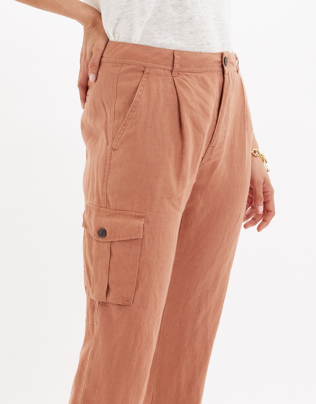 Amelius - Jordan Linen Tapered Pant