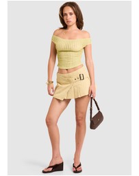 Neon Hart - Molly Pleat Wrap Skirt