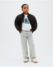 Calvin Klein Jeans - Boys Monologo Terry Sweatshirt