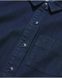 Seasalt - Seasalt Cornwall Blue Outlines Shirt Dress