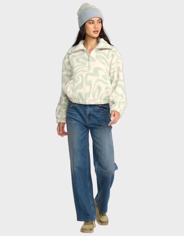 Billabong - Womens Barra Half Zip Pullover