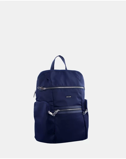 Pierre Cardin - Pierre Cardin Nylon Anti-Theft Backpack