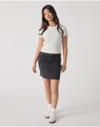 Decjuba Kids - Harper Cropped T-Shirt - Teens