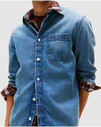 Tommy Jeans - Long Sleeve Regular Denim Shirt