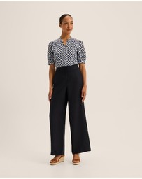 Review - Checkers Puff Sleeve Shirt
