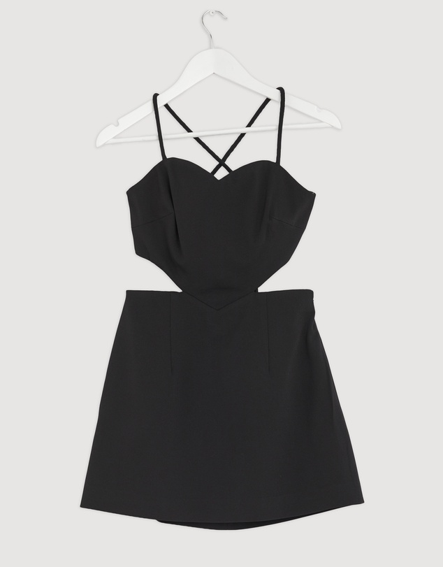 Revibe - Repaired BY JOHNNY. Florence Shift Mini Dress - AU 10