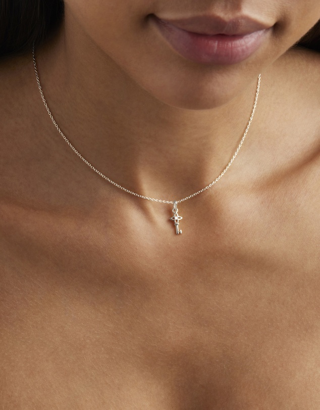 By Charlotte - Key to My Heart Pendant