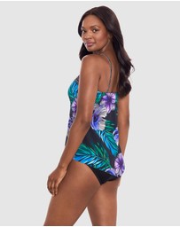 Miraclesuit Swimwear  - Flora Aura Hankini Underwired Convertible-to-Strapless Tankini Top