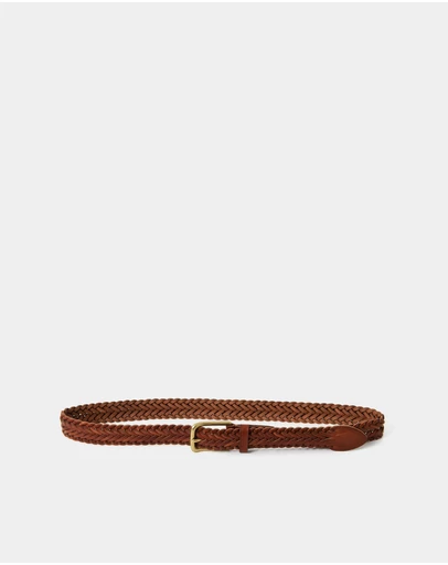 Forcast - Alexandra Woven Leather Belt