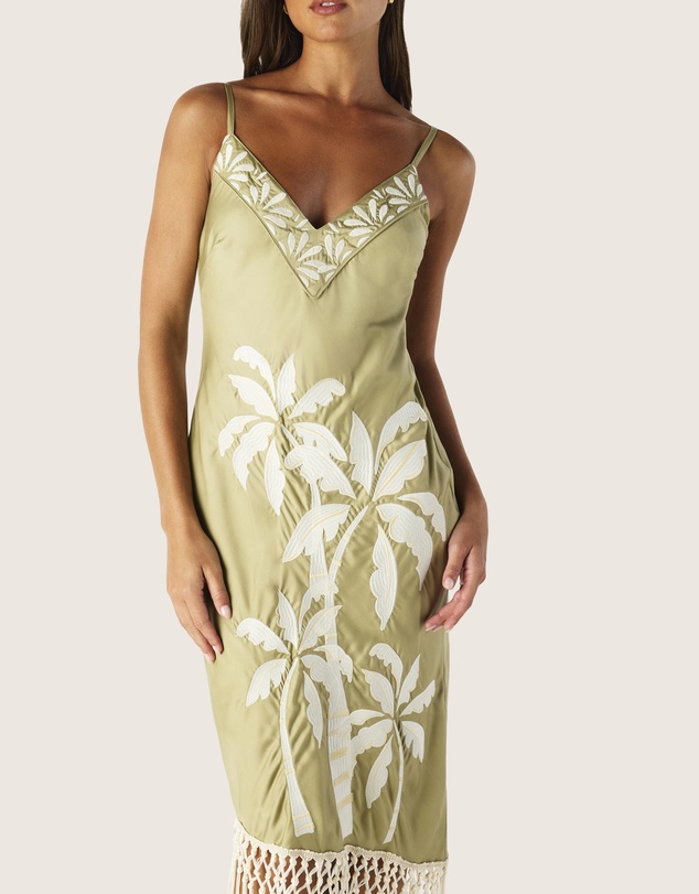 MOS The Label - Kala Embroidery Strappy Dress
