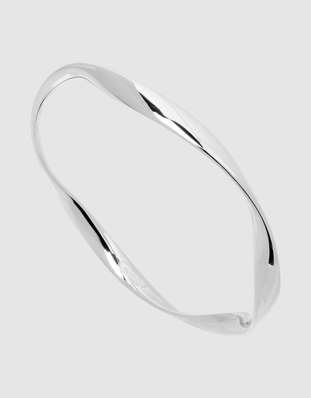 Najo - Large Garden of Eden Silver Bangle