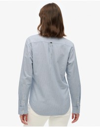 Superdry - Slim Oxford Long Sleeve Shirt