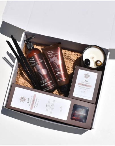 Silk Oil of Morocco - Zodiac Gift Hamper - Leo
