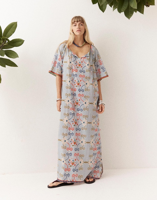 KINGA CSILLA - Esmi Primavera Maxi Dress