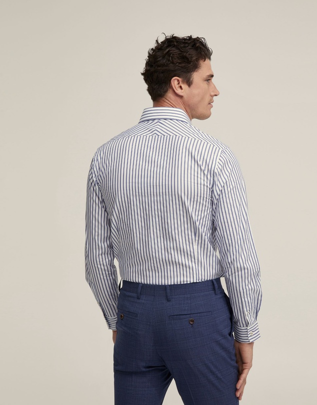Oxford - Beckton Striped Cotton Shirt