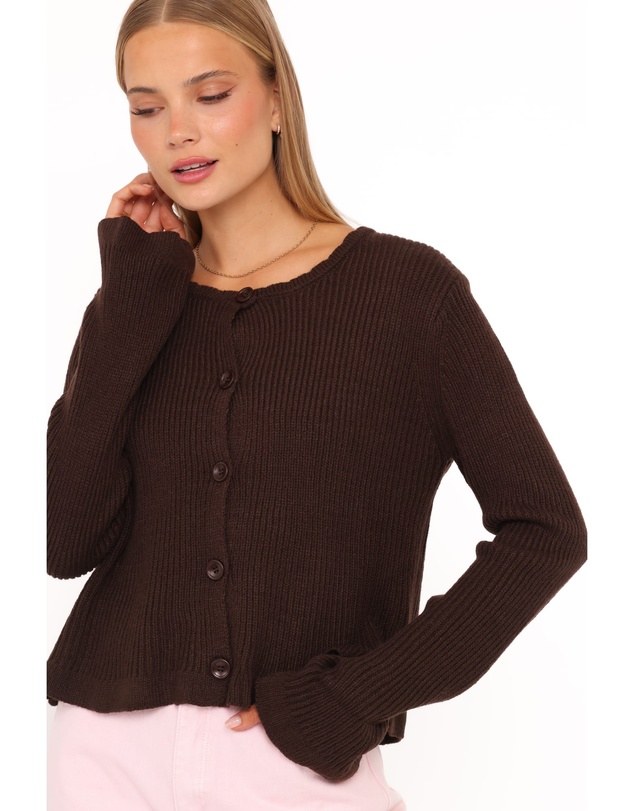Petal & Pup - Charmer Cardigan - Brown