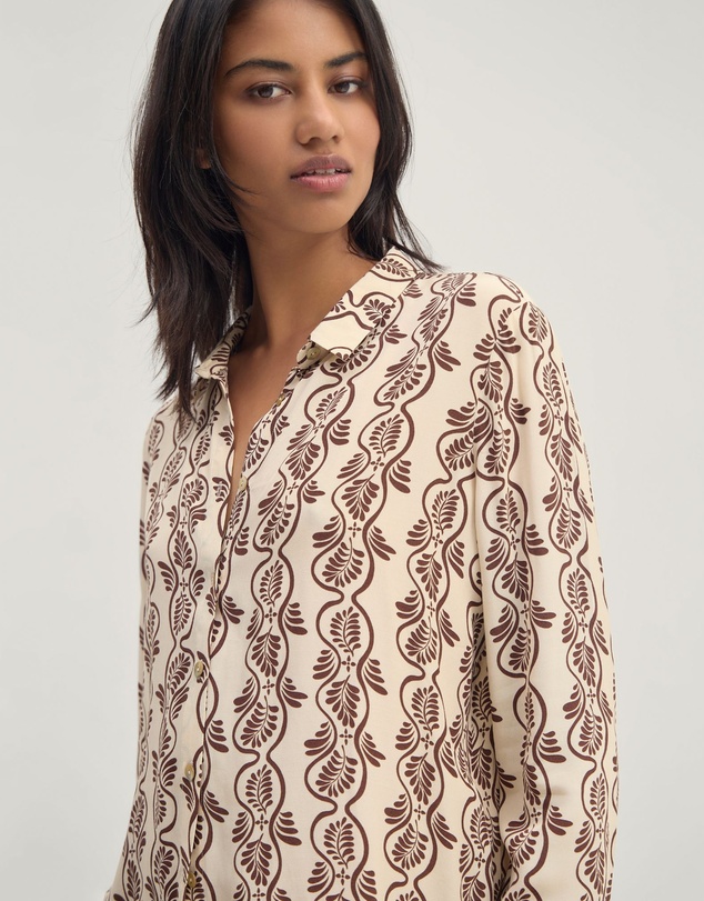 Oxford - Poppy Printed Shirt