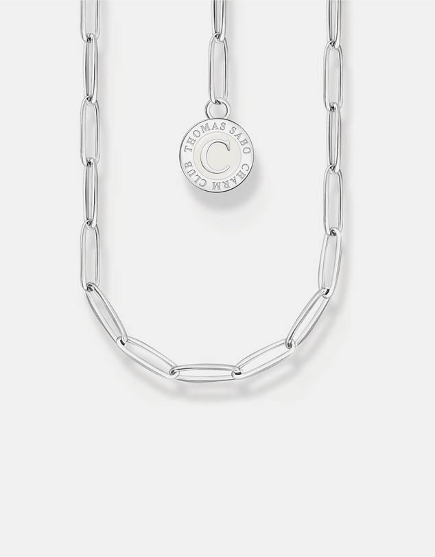 THOMAS SABO - Member Charm Necklace with Charmista Disc Silver